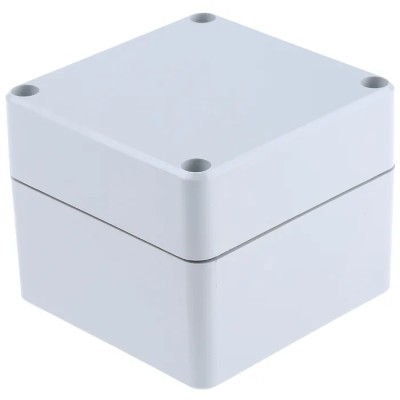 Fibox Grey ABS General Purpose Enclosure IP67 IP66 65 mm x 80 mm x 82 mm AB 080807 ENCLOSURE
