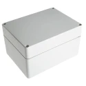 Fibox Euronord II Series Grey Grey Lid Polycarbonate Enclosure, IP66, IP67, IK07, IK08, 90 mm x 160 mm x PC 121609 ENCLOSURE