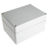 Fibox Euronord II Series Grey Grey Lid Polycarbonate Enclosure, IP66, IP67, IK07, IK08, 90 mm x 160 mm x PC 121609 ENCLOSURE