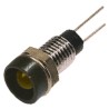 Bulgin Yellow LED Panel Mount Indicator, 6.1 mm Mount Hole, Lead Wire Termination, IP67, 2V DX1117/YL