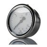 WIKA 63 mm Stainless Steel Case Threaded Pressure Gauge, Copper Pressure Connection, 3 bar 9022112