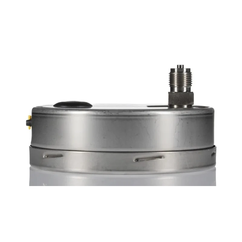 WIKA 63 mm Threaded Back Entry Pressure Gauge G 1/4, 1 bar, Aluminium Case 9570645