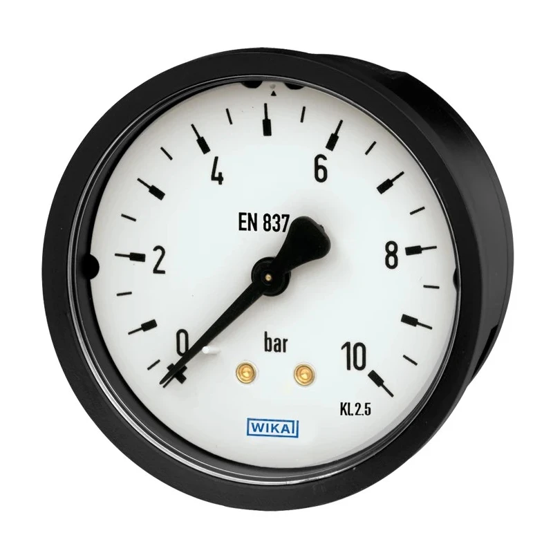 WIKA 63 mm Threaded Pressure Gauge G 1/4 Connection 25 bar 111.12 9083979
