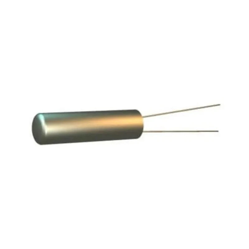 MMD 32.77 kHz Crystal Unit Through Hole Mount with Load Capacitance 12.5 pF ±20 ppm Frequency Tolerance WC26F-32.768KHZ