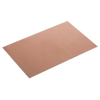 CIF Copper Clad Board Epoxy Glass Fabric Laminate 2 Sides 35μm Copper Thickness 1.6mm Thickness 160mm Length AE16