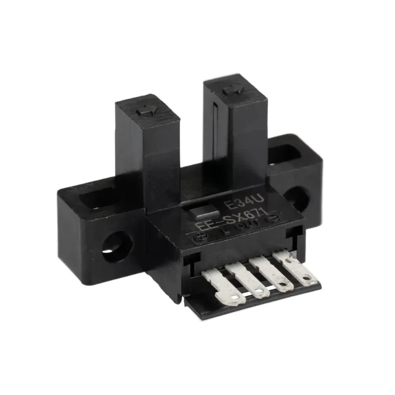 Omron Through Beam Photoelectric Sensor Fork Style 5 mm Detection Range NPN Output IP50 EE-SX671