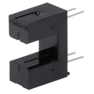 Omron EE-SX1041 Through Hole Slotted Optical Switch, Transistor Output, 4 Pins, 5mm Slot Width EE-SX1041