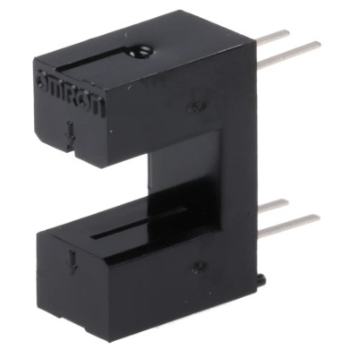 Omron EE-SX1041 Through Hole Slotted Optical Switch, Transistor Output, 4 Pins, 5mm Slot Width EE-SX1041