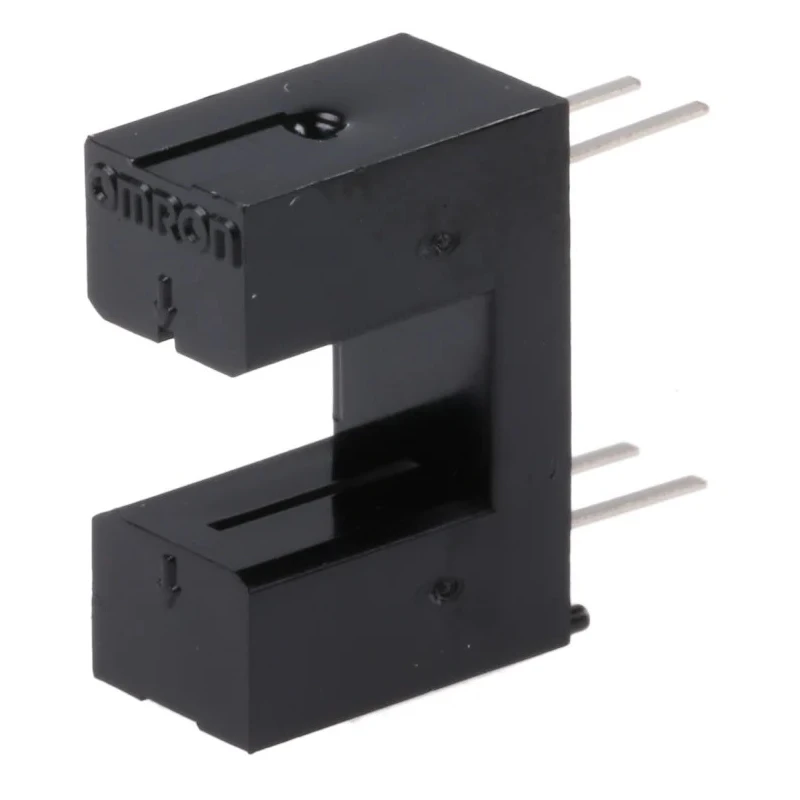 Omron EE-SX1041 Through Hole Slotted Optical Switch, Transistor Output, 4 Pins, 5mm Slot Width EE-SX1041