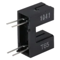 Omron EE-SX1041 Through Hole Slotted Optical Switch, Transistor Output, 4 Pins, 5mm Slot Width EE-SX1041