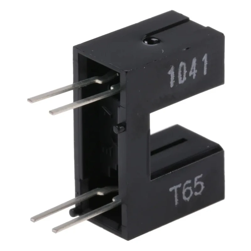 Omron EE-SX1041 Through Hole Slotted Optical Switch, Transistor Output, 4 Pins, 5mm Slot Width EE-SX1041