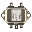 Schaffner Chassis Mount EMI Filter Fast-On 1 Phase 1A 250V AC/DC 0-400 Hz FN2010