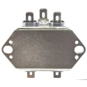 Schaffner EMI Filter 6A 250V AC/DC 400Hz Chassis Mount Fast-On Termination FN2020