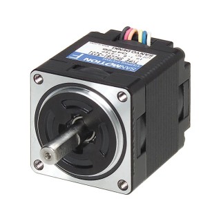 Sanyo Denki SH22 Series Hybrid Stepper Motor 24V, 0.07Nm Holding Torque, 1.8° Step Angle, 5 mm Shaft Diameter SH22