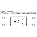 Omron Slotted Optical Switch Through Hole Mount Open Collector Output EE-SX4070