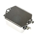 Schaffner Chassis Mount EMI Filter 16 A 250V AC/DC, 0 Hz to 400 Hz, Fast-On Termination, 1 Phase FN2010