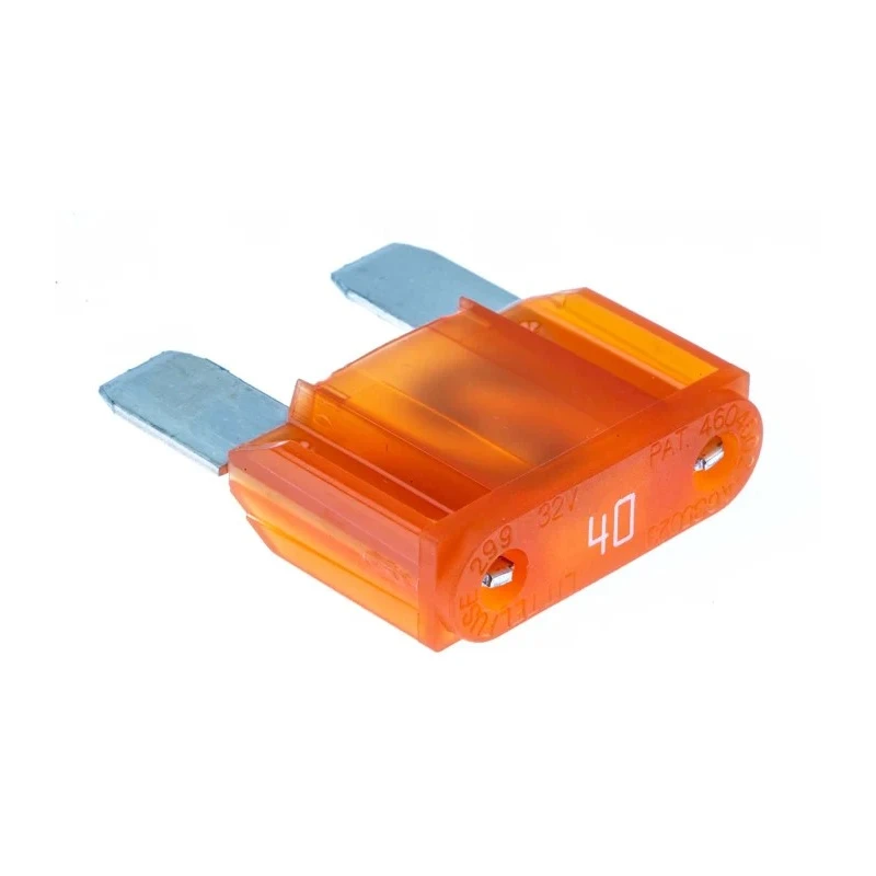 Littelfuse 40A Orange Maxi Blade Car Fuse 32V DC 1000A Breaking Capacity 0299040.TXN