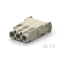 TE Connectivity Heavy Duty Power Connector 40A, HMN Series Male Module Insert, 7 Contacts T2111342101-000