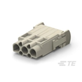 TE Connectivity Heavy Duty Power Connector 40A, HMN Series Male Module Insert, 7 Contacts T2111342101-000