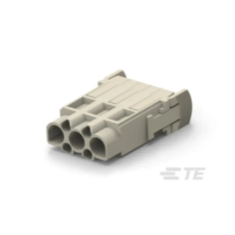 TE Connectivity Heavy Duty Power Connector 40A, HMN Series Male Module Insert, 7 Contacts T2111342101-000