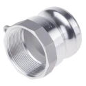 RS PRO Hose Connector Aluminium 50.8 mm ID, 17 Bar Maximum Operating Pressure 362-6661