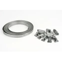 RS PRO 11 Piece Stainless Steel U Bolt Clip Hose Clip Kit 219-3690