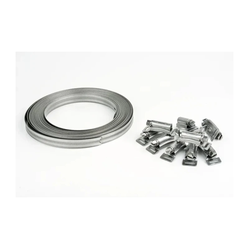 RS PRO 11 Piece Stainless Steel U Bolt Clip Hose Clip Kit 219-3690