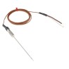 RS PRO Type T Hypodermic Thermocouple Stainless Steel Probe 100 mm Length 1.6 mm Diameter 250°C Max 219-4674