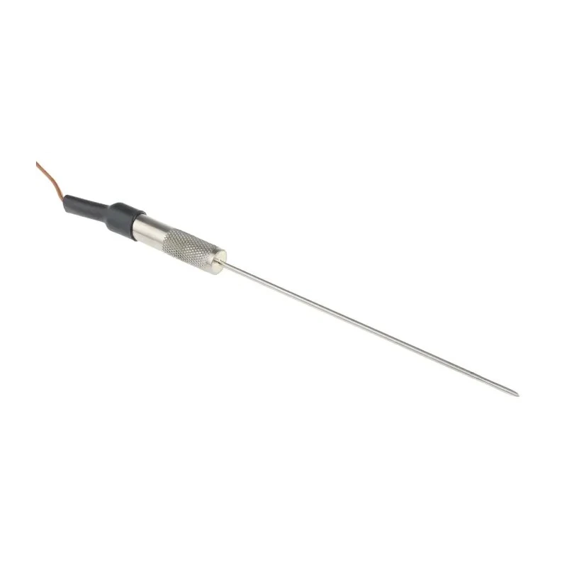 RS PRO Type T Hypodermic Thermocouple Stainless Steel Probe 100 mm Length 1.6 mm Diameter 250°C Max 219-4674