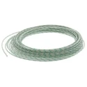 RS PRO Type K Thermocouple Cable/Wire, Unscreened, Fibreglass Insulation, 10 m Length, 1 x 0.315 mm Strands, 350°C 219-4589