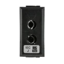 RS PRO Thermocouple Panel Mounting Socket Connector for Use with Type J Thermocouple IEC RoHS Compliant 219-5009