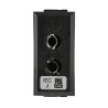 RS PRO Thermocouple Panel Mounting Socket Connector for Use with Type J Thermocouple IEC RoHS Compliant 219-5009