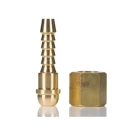 RS PRO Hose Connector Brass Body Female Threaded BSP 3/8 in 9.53mm ID Threaded 362-6986
