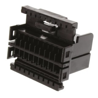 TE Connectivity MULTILOCK 040 Male Connector Housing 2.5 mm Pitch 20 Way 2 Row Straight 174047-2