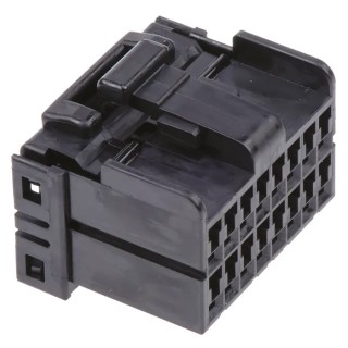TE Connectivity MULTILOCK 040 Male Connector Housing, 2.5 mm Pitch, 16 Way, 2 Row Straight 174046-2