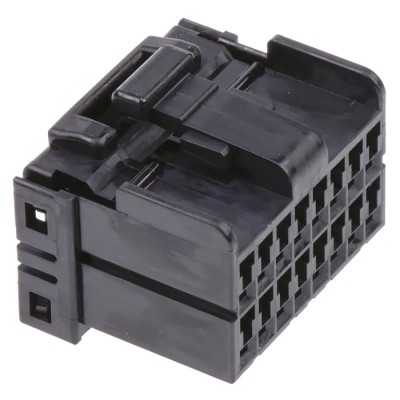TE Connectivity MULTILOCK 040 Male Connector Housing, 2.5 mm Pitch, 16 Way, 2 Row Straight 174046-2