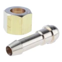RS PRO Brass Hose Connector 9.53 mm ID 3/8 in BSP Female Threaded Fitting 362-6942