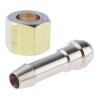 RS PRO Brass Hose Connector 9.53 mm ID 3/8 in BSP Female Threaded Fitting 362-6942