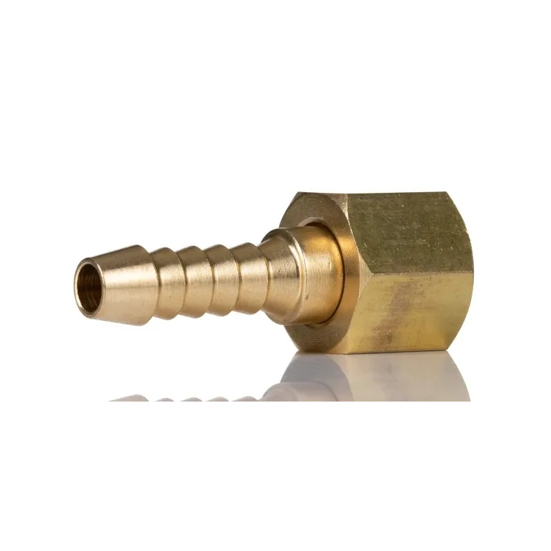 RS PRO Brass Hose Connector 7.94 mm ID 3/8 in BSP, Female Connection, Non Sparking, 362-6936