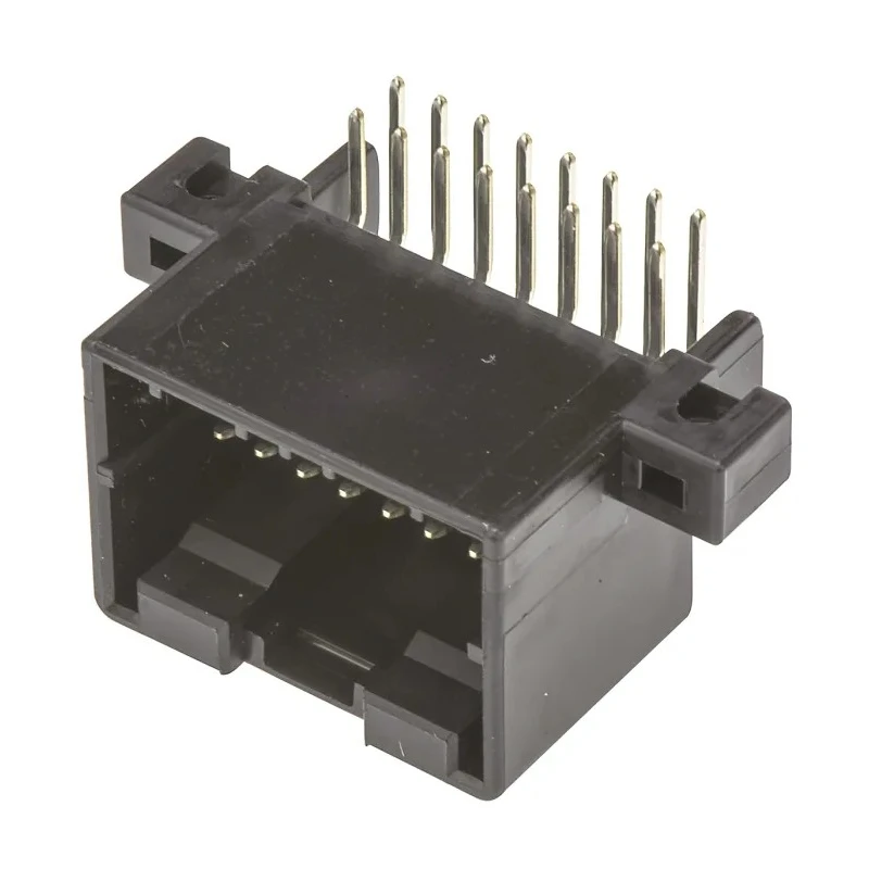 TE Connectivity MULTILOCK 040 Female Connector Housing 2.5 mm Pitch 16 Way 2 Row Right Angle 174053-2