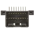 TE Connectivity MULTILOCK 040 Female Connector Housing 2.5 mm Pitch 16 Way 2 Row Right Angle 174053-2