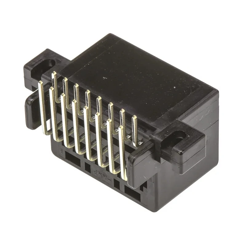 TE Connectivity MULTILOCK 040 Female Connector Housing 2.5 mm Pitch 16 Way 2 Row Right Angle 174053-2