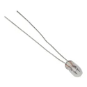 RS PRO Indicator Light, Clear, 28V, 24mA, 3.18mm Diameter, 6.35mm Length, 4000 Hours Lifespan 587-686