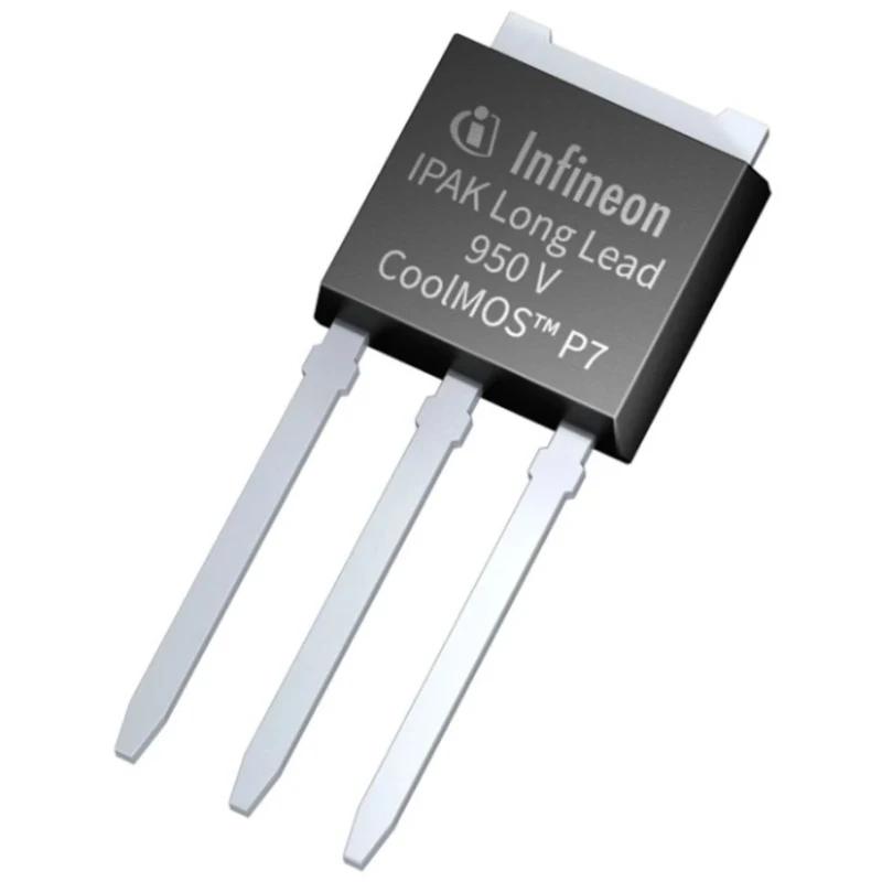 Infineon CoolMOS P7 SJ N-Channel MOSFET, 2 A, 950 V Enhancement, 3-Pin TO-251 IPU95R3K7P7AKMA1