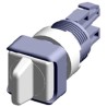 APEM Modular Switch Body for Use with A01 Series, Square Rotary Short Lever Operator, Latching, 250V AC, IP40/IP65 A019401