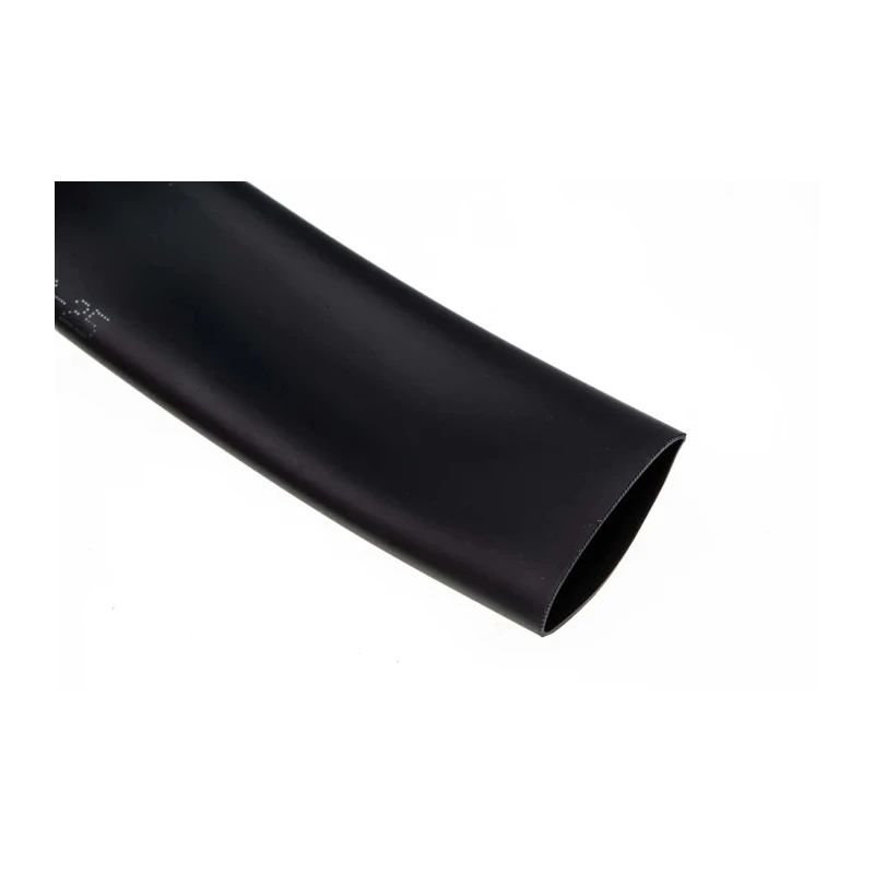TE Connectivity Heat Shrink Tubing Black 19 mm Sleeve Diameter x 5m Length 2:1 Shrink Ratio DR-25-3/4-0-5