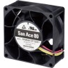Sanyo Denki San Ace Series Axial Fan 12V DC 141.3 CFM 57.6W 4.8A 80x80x38mm 9HVB0812P1G001