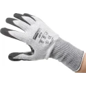 Pro Fit Black Grey Nitrile Foam Coated Work Gloves Size 9 Cut Level E Protection G910-09