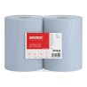 Katrin Industrial Paper Wiping Roll 360 x 380 mm 3-Ply Laminated Blue 500 Sheets 464224