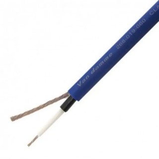 Van Damme 2 Core Multicore Microphone Cable 0.22 mm² CSA Screened, 4.5 mm OD, 100 m Length 268019060100